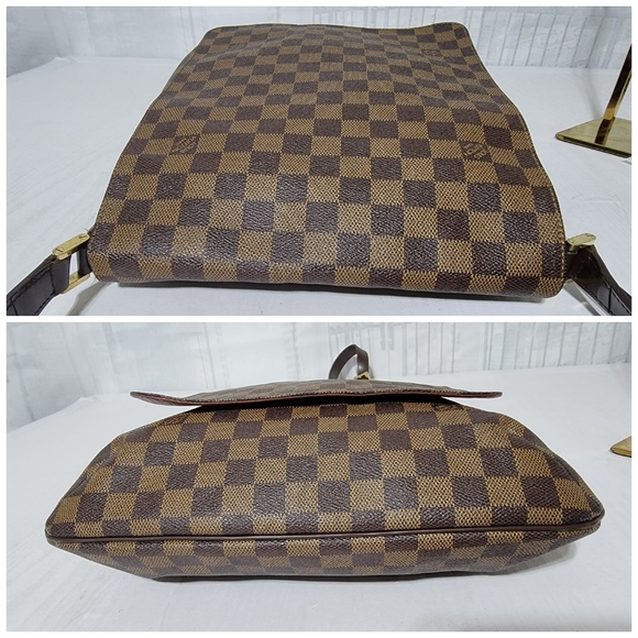 Authentic LOUIS VUITTONDamier Ebene Musette Salsa GM - Picture 8 of 13